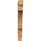 Ekena Millwork Balboa Block Smooth Bracket, Western Red Cedar, 3 1/2"W x 24"D x 32"H BKT04X24X32BOA05SWR - alternate 2